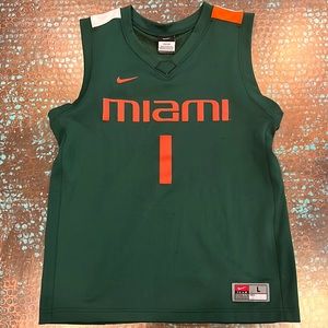 Nike University of Miami Basketball Jersey